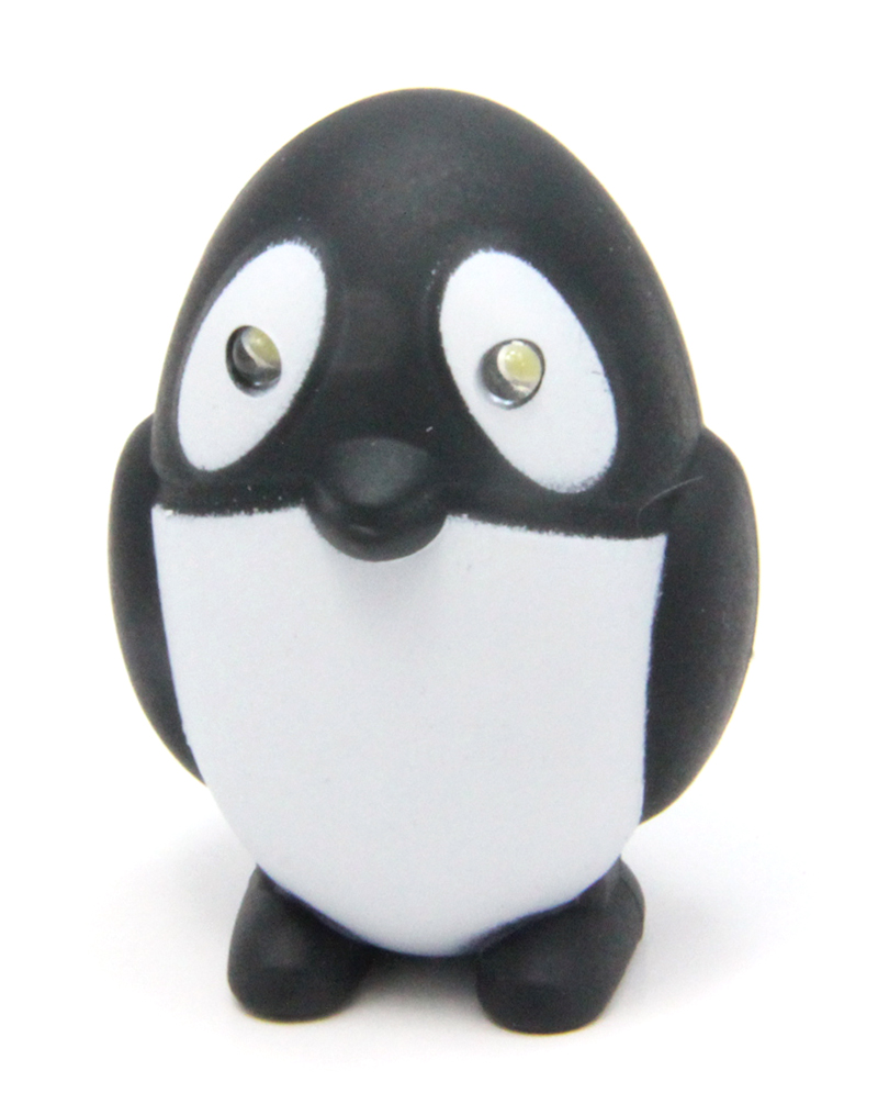 HL2045 企鵝 LED發(fā)聲發(fā)光手電鑰匙扣 包包、手機(jī)掛件小禮品